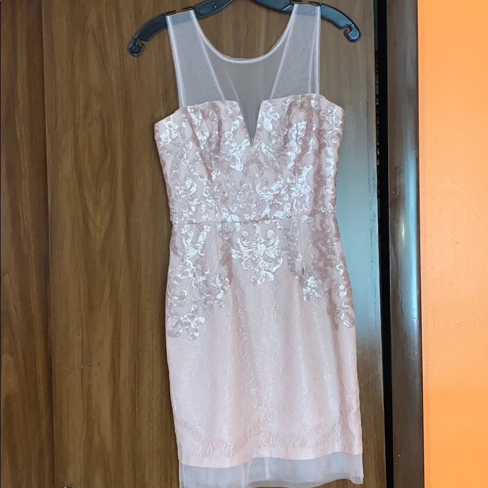 NWT BCBG Maxazria Blush Dress Size 2